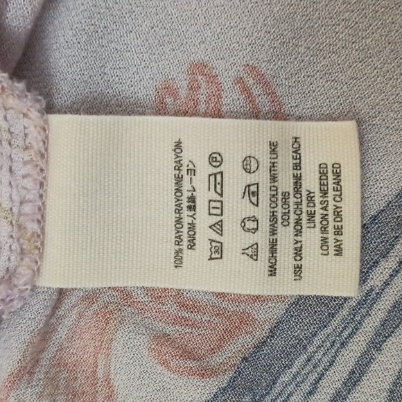 Free People Clear Skies Cold Shoulder Tunic/Dress In Lilac Floral - Picture 7 of 8